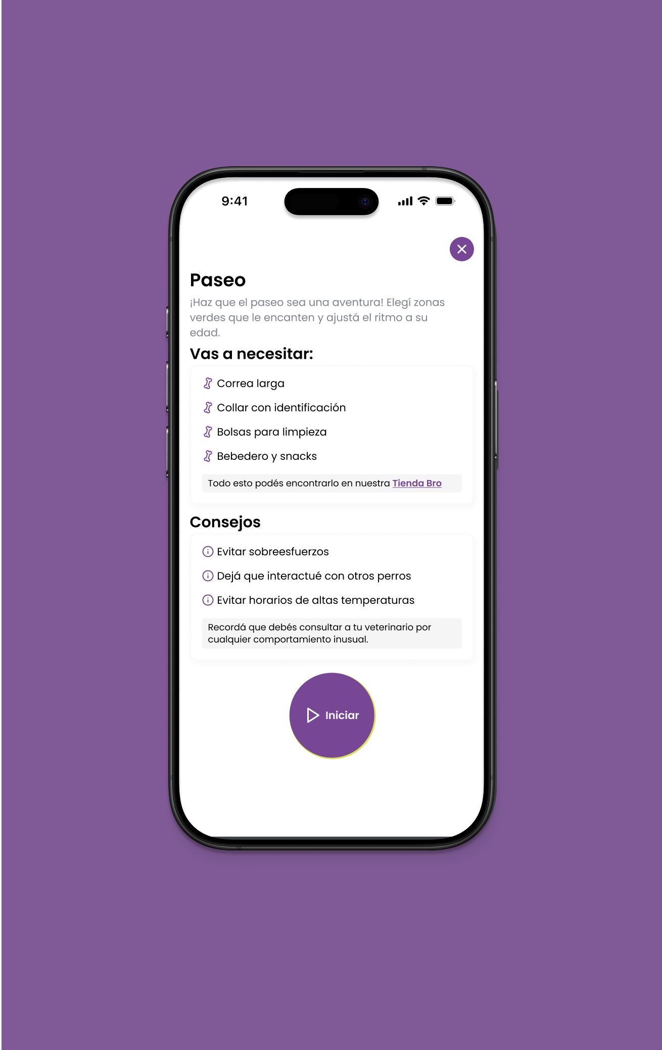 Actividades personalizadas